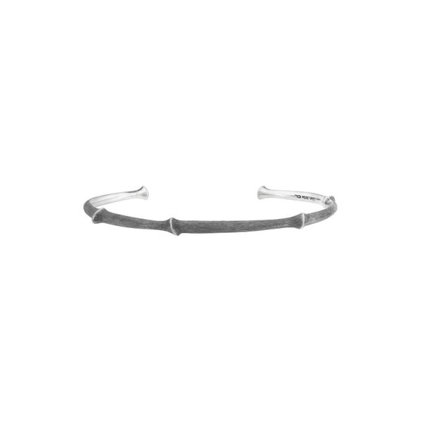 OLE LYNGGAARD COPENHAGEN Bangle Nature Sterling Silver Satinized